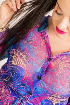 Polski Sukienka siateczkowa AMY Wzór 13