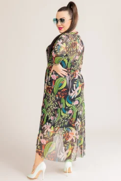 Polski Sukienka siateczkowa AMY Wzór 12