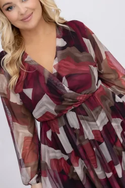 Włoski Sukienka siateczkowa ANTUA Wzór 4