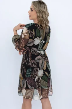 Włoski Sukienka siateczkowa MERGINA Wzór 5