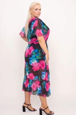 Polski Sukienka szyfonowa OMEPI Wzór 5