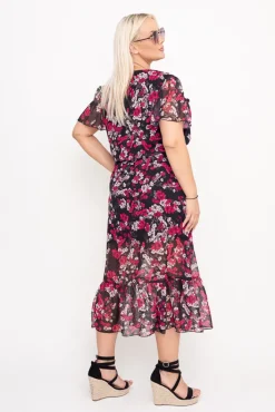 Polski Sukienka szyfonowa OMEPI Wzór 10