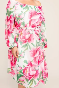 Polski Sukienka szyfonowa ORKUZI Wzór 5