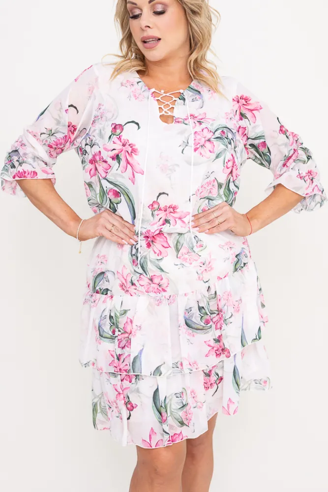 Polski Sukienka szyfonowa ROSETTI Wzór 1