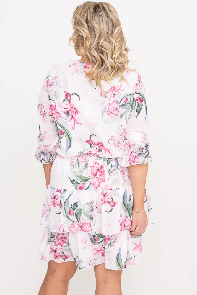 Polski Sukienka szyfonowa ROSETTI Wzór 1