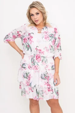 Polski Sukienka szyfonowa ROSETTI Wzór 1