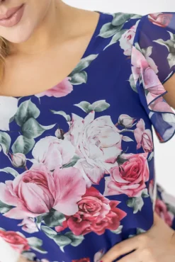 Polski Sukienka szyfonowa SPRING Wzór 2