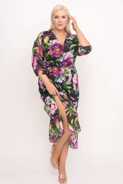 Polski Sukienka szyfonowa TRIGA Wzór 4