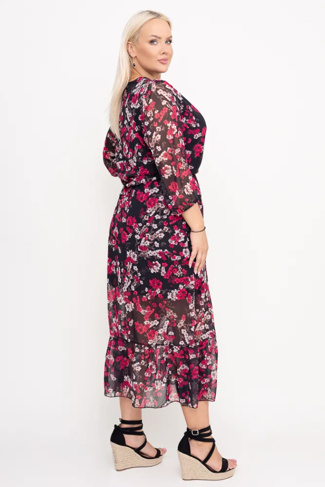 Polski Sukienka szyfonowa TRIGA Wzór 7