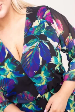 Polski Sukienka szyfonowa TRIGA Wzór 1