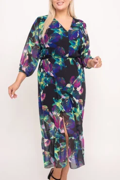 Polski Sukienka szyfonowa TRIGA Wzór 1