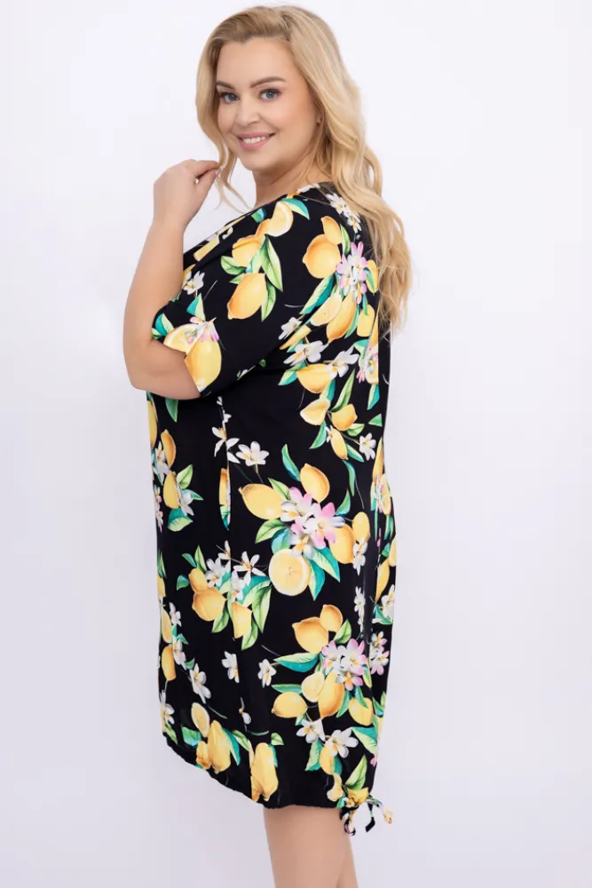 Włoski Sukienka VENTUTIO Wzór 1