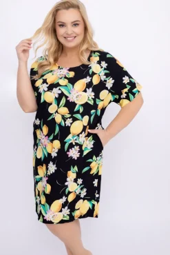 Włoski Sukienka VENTUTIO Wzór 1