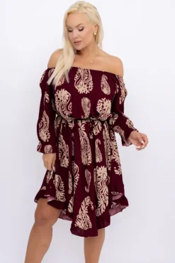 Włoski Sukienka w kwiaty VOMI Wzór 12