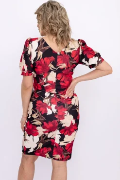 Włoski Sukienka z marszczeniem NORIMA Wzór 4