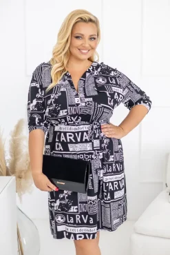 Polski Sukienka z rozsuwanym dekoltem MEGAZI