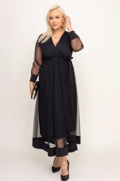 Włoski Sukienka z tiulem VIME