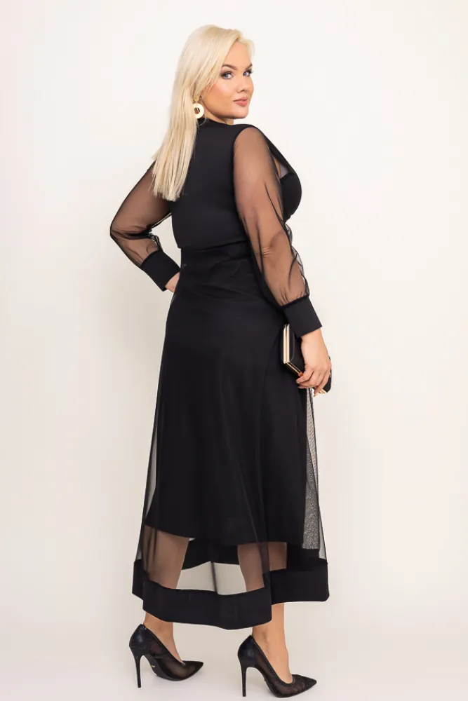 Włoski Sukienka z tiulem VIME