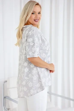 Damskie Polski Szara Bluzka SEGERI