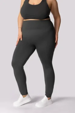 Polski Szare Legginsy z kieszonką BASE