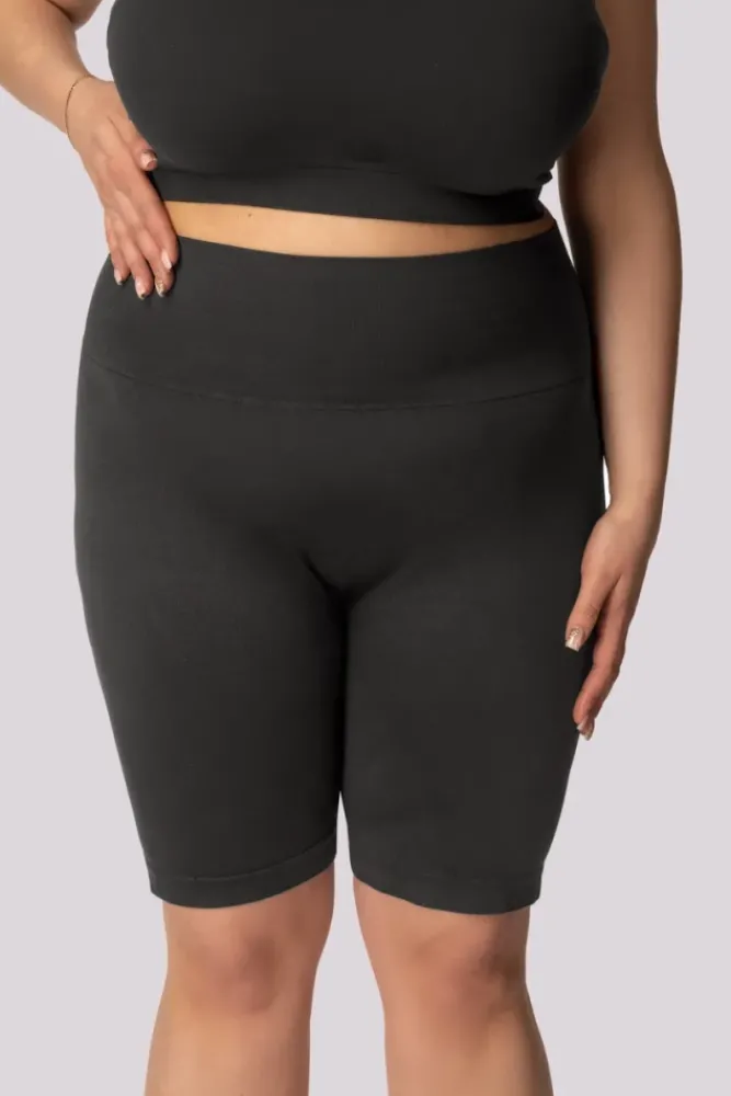 Polski Szare Spodenki bikery BASE