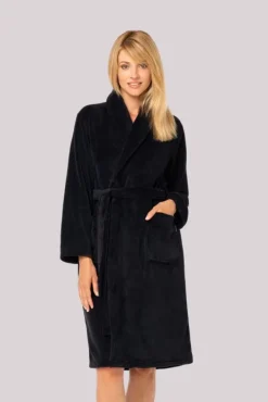 Polski Szlafrok CALLISTO BLACK