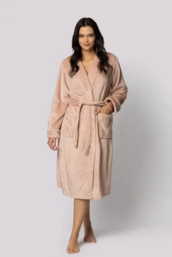 Polski Szlafrok COMFY LIGHT PINK
