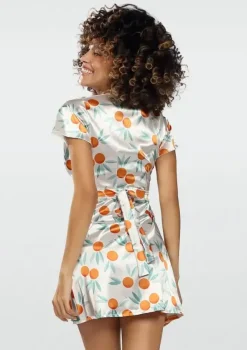 Polski Szlafrok satynowy ANDREA 019