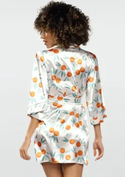 Polski Szlafrok satynowy DK-P 019