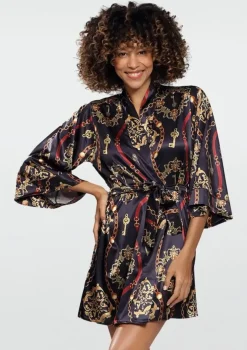 Polski Szlafrok satynowy DK-P 014