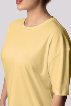 Polski Żółta Piżama z szortami BLISS