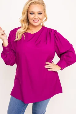 Damskie Polski Wrzosowa Bluzka LEMENTO