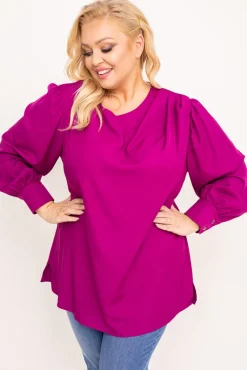 Damskie Polski Wrzosowa Bluzka LEMENTO