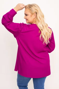 Damskie Polski Wrzosowa Bluzka LEMENTO