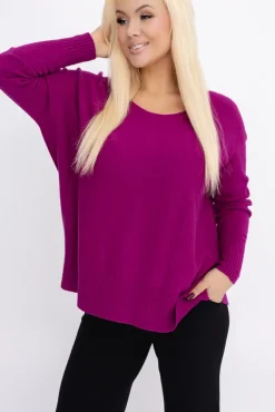 Damskie Włoski Wrzosowy Sweter FELIZZI