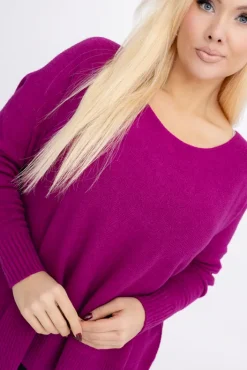 Damskie Włoski Wrzosowy Sweter FELIZZI