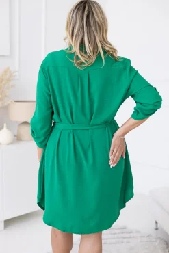 Polski Zielona Sukienka IMALI