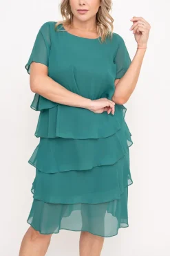 Polski Zielona Sukienka ORINA