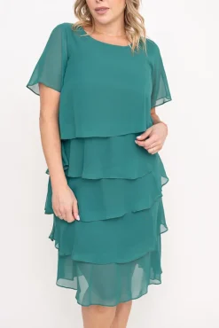 Polski Zielona Sukienka ORINA