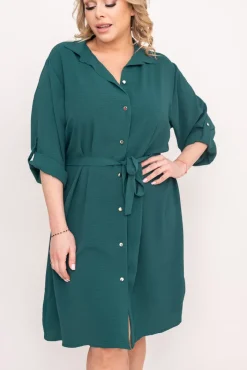 Polski Zielona Sukienka POWER