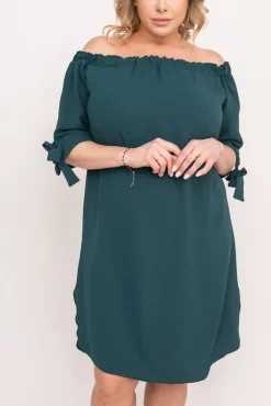 Polski Zielona Sukienka VALENCIA