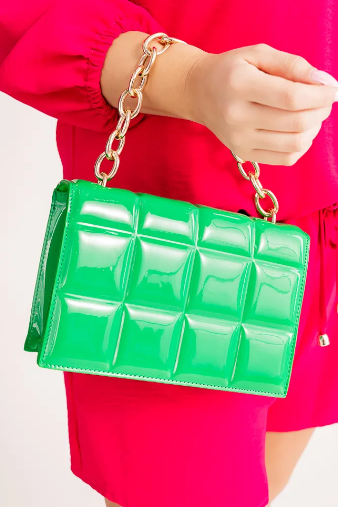 Damskie Zielona Torebka SPINTI