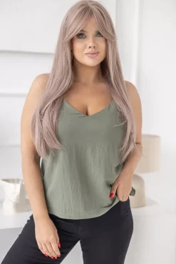 Damskie Polski Top DONIS Plus Size