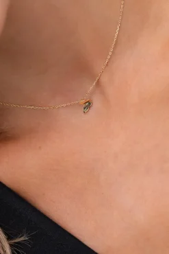 Złoty Naszyjnik choker pozłacany ze srebra FARIL