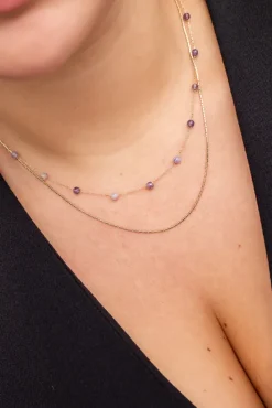 Złoty Naszyjnik ze stali chirurgicznej GAVENO